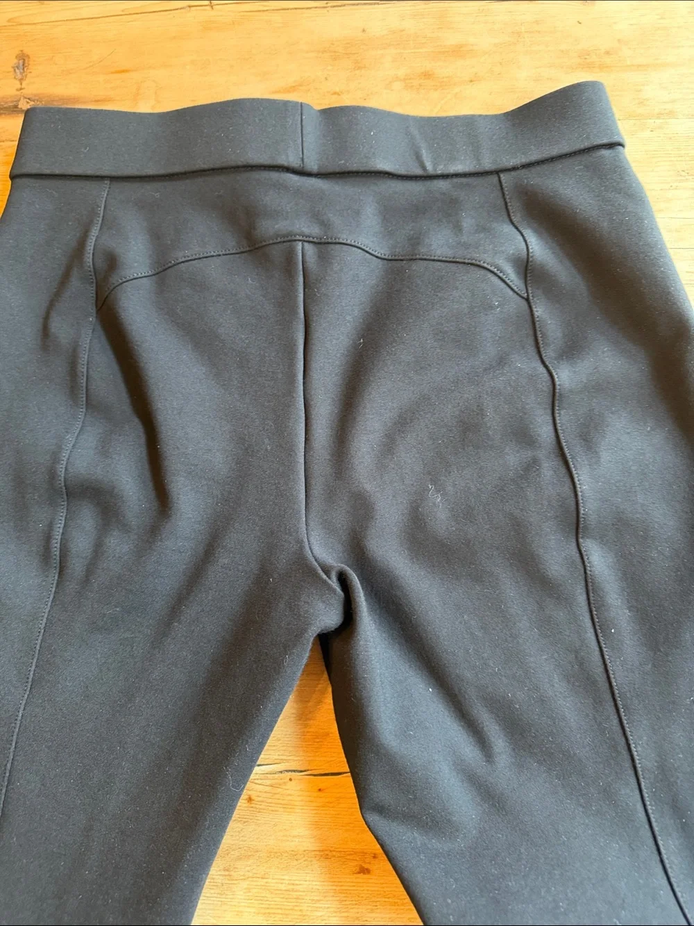 Tory Burch Black womens Dress Pants - Straight Leg with middle seam in front